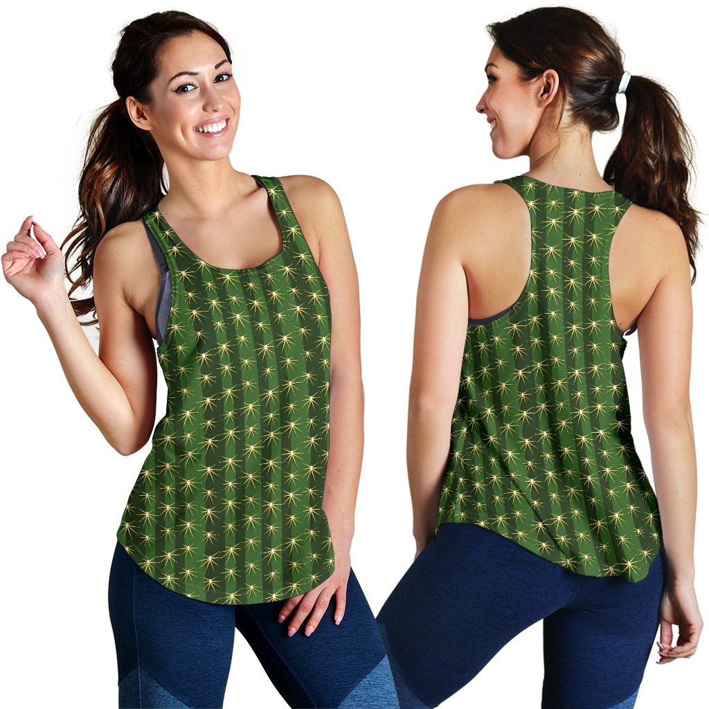 Cactus Skin Print Pattern Women Racerback Tank Top