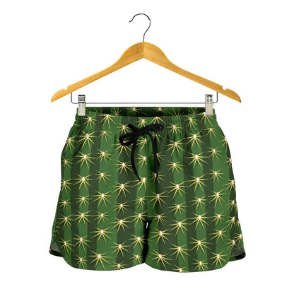 Cactus Skin Print Pattern Women Shorts-JTAMIGO.COM