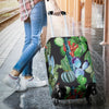 Cactus Watercolor Style Print Luggage Cover Protector