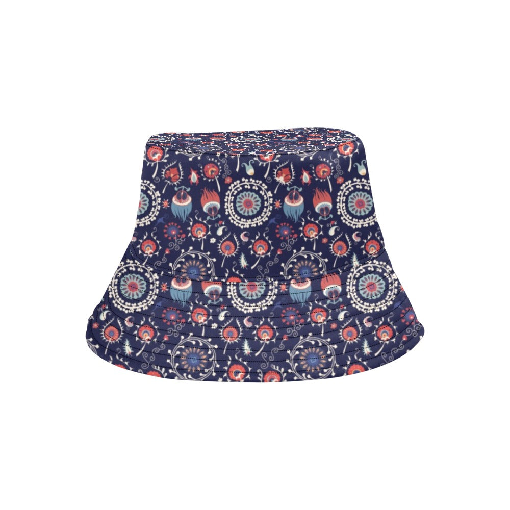 Suzani Print Design LKS305 Unisex Bucket Hat