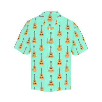 Acoustic Guitar Print Design LKS403 Men's Men's Hawaiian Shirt