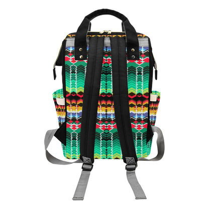Serape Print Design LKS307 Diaper Bag Backpack