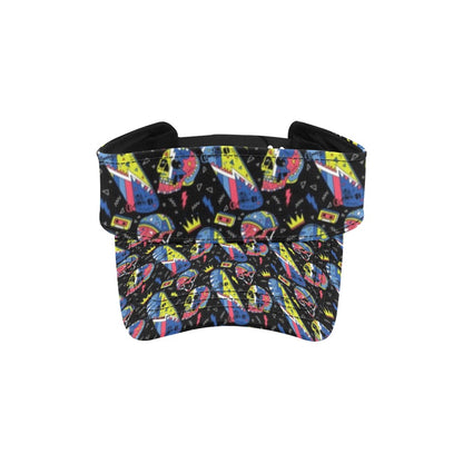 Skateboard Print Design LKS304 Unisex Sun Visor