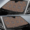 Calendar Aztec Design Print Pattern Car Sun Shade For Windshield