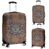 Calendar Aztec Design Print Pattern Luggage Cover Protector