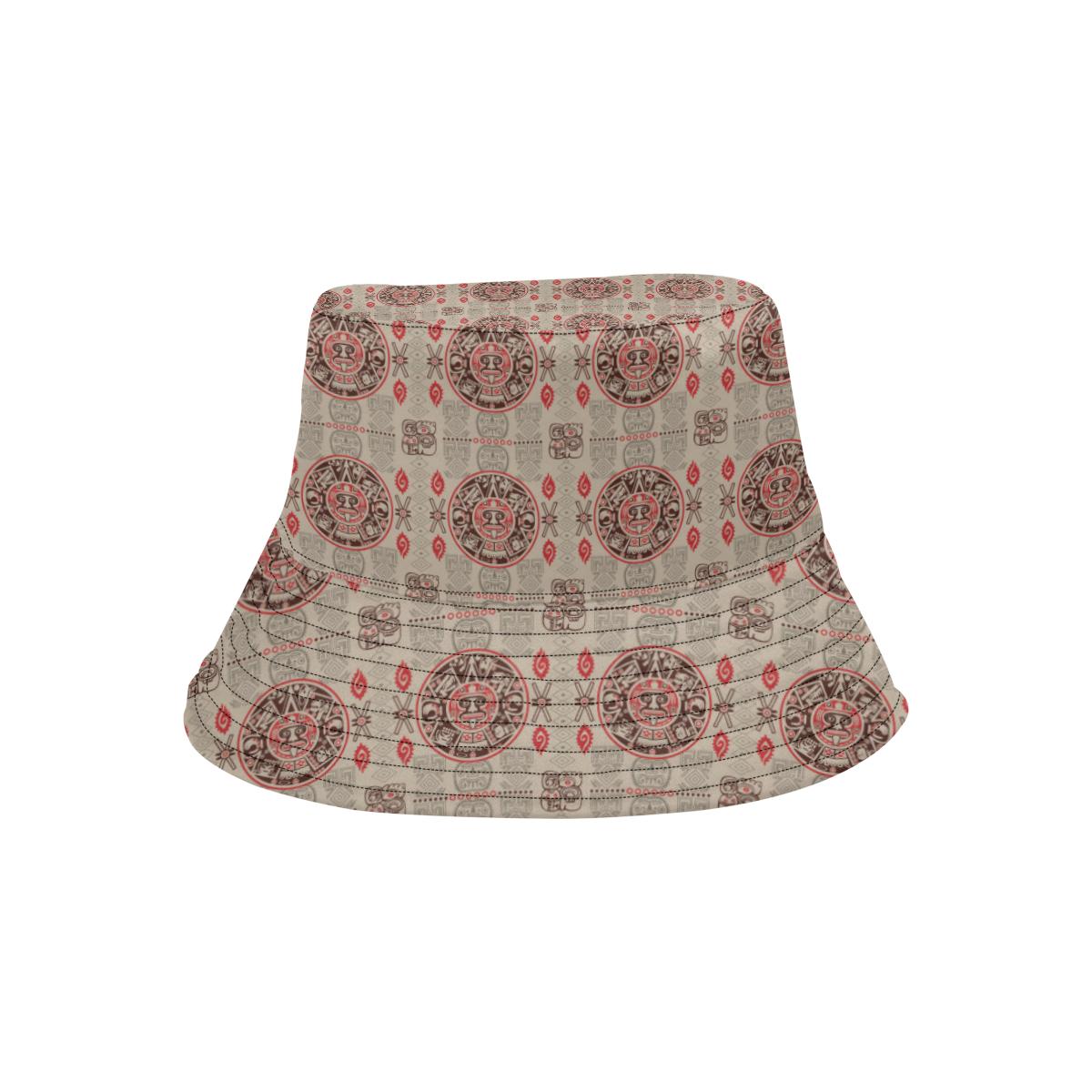 Calendar Aztec Print Pattern Unisex Bucket Hat