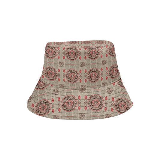 Calendar Aztec Print Pattern Unisex Bucket Hat