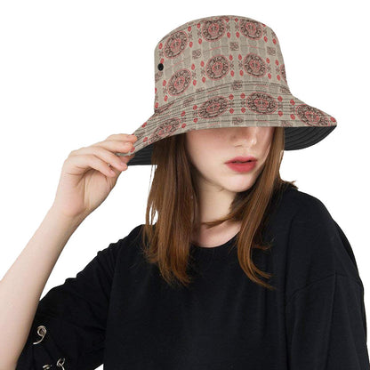 Calendar Aztec Print Pattern Unisex Bucket Hat
