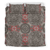 Calendar Aztec Style Print Pattern Duvet Cover Bedding Set