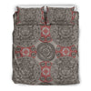 Calendar Aztec Style Print Pattern Duvet Cover Bedding Set