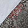 Calendar Aztec Style Print Pattern Fleece Blanket