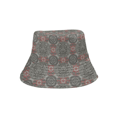 Calendar Aztec Style Print Pattern Unisex Bucket Hat
