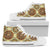 Calendar Aztec Themed Print Pattern Women High Top Shoes