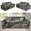Camo Realistic Tree Forest Pattern Sofa Slipcover-JTAMIGO.COM
