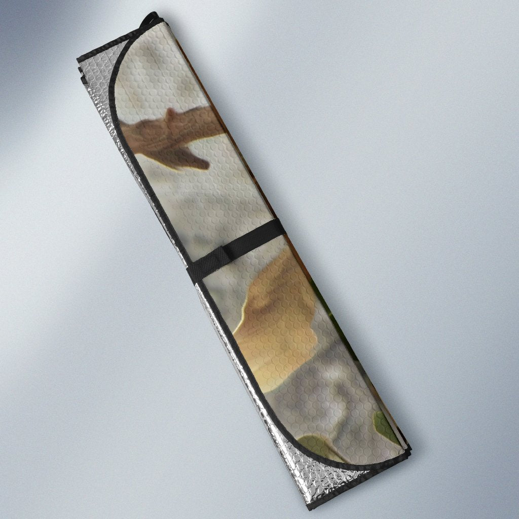 Camo Realistic Tree Forest Print Car Sun Shade For Windshield