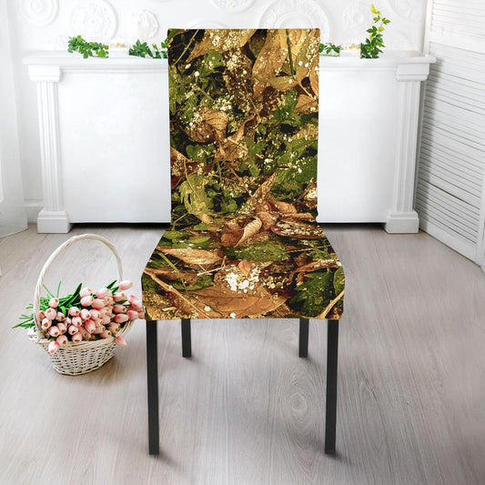 Camo Realistic Tree Forest Texture Print Dinning Chair Slipper-JTAMIGO.COM