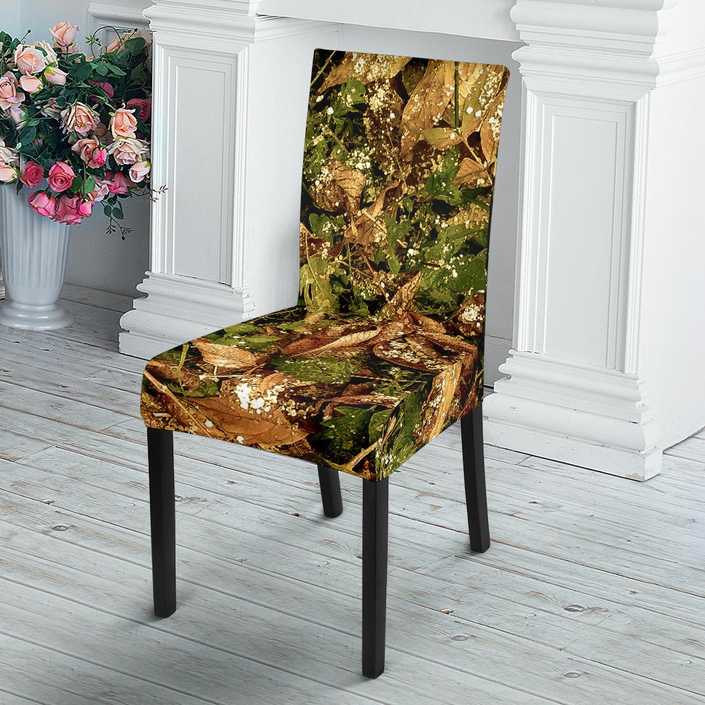 Camo Realistic Tree Forest Texture Print Dinning Chair Slipper-JTAMIGO.COM