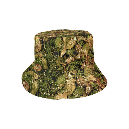Camo Realistic Tree Forest Texture Print Unisex Bucket Hat