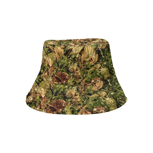 Camo Realistic Tree Forest Texture Print Unisex Bucket Hat
