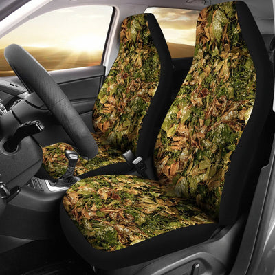 Camo Realistic Tree Forest Texture Print Universal Fit Car Seat Covers