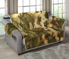 Camo Realistic Tree Texture Print Loveseat Sofa Protector-JTAMIGO.COM