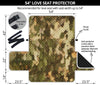 Camo Realistic Tree Texture Print Loveseat Sofa Protector-JTAMIGO.COM