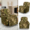 Camo Realistic Tree Texture Print Recliner Slipcover-JTAMIGO.COM