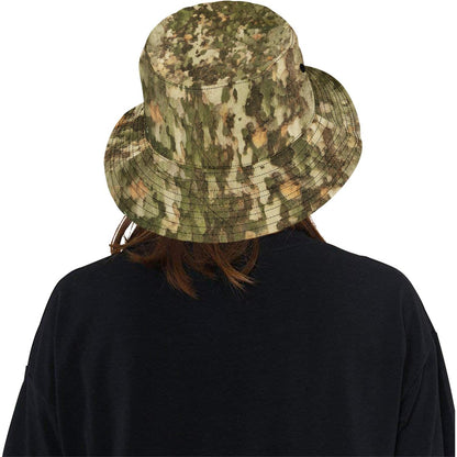 Camo Realistic Tree Texture Print Unisex Bucket Hat