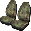 Camouflage Aztec Green Army Print Universal Fit Car Seat Covers