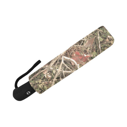 Camouflage Realistic Tree Authumn Print Automatic Foldable Umbrella
