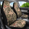 Camouflage Realistic Tree Authumn Print Universal Fit Car Seat Covers