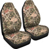 Camouflage Realistic Tree Authumn Print Universal Fit Car Seat Covers