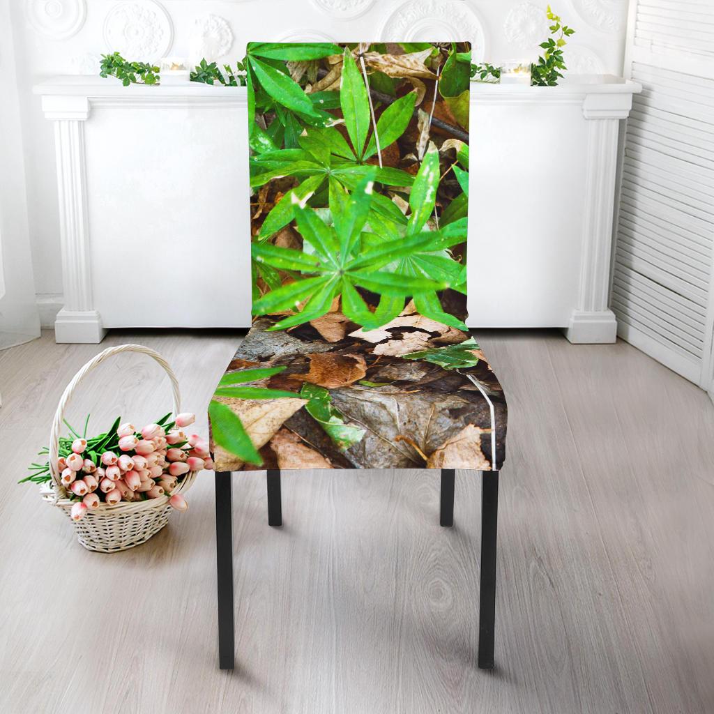 Camouflage Realistic Tree Fresh Print Dinning Chair Slipper-JTAMIGO.COM