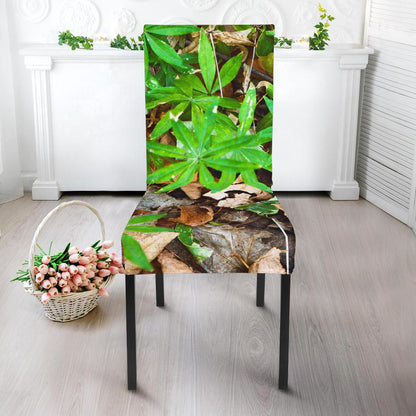 Camouflage Realistic Tree Fresh Print Dinning Chair Slipper-JTAMIGO.COM