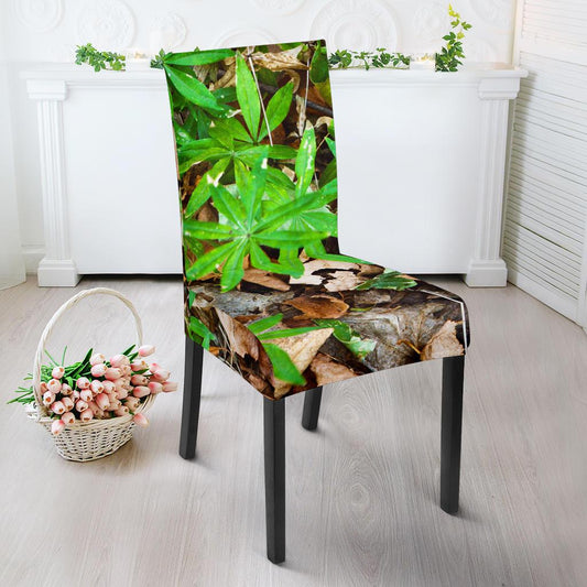 Camouflage Realistic Tree Fresh Print Dinning Chair Slipper-JTAMIGO.COM