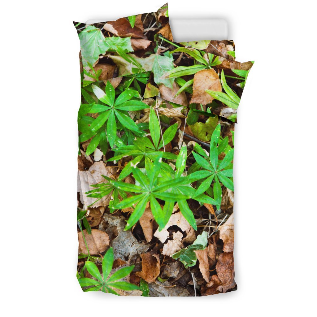 Camouflage Realistic Tree Fresh Print Duvet Cover Bedding Set