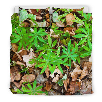 Camouflage Realistic Tree Fresh Print Duvet Cover Bedding Set