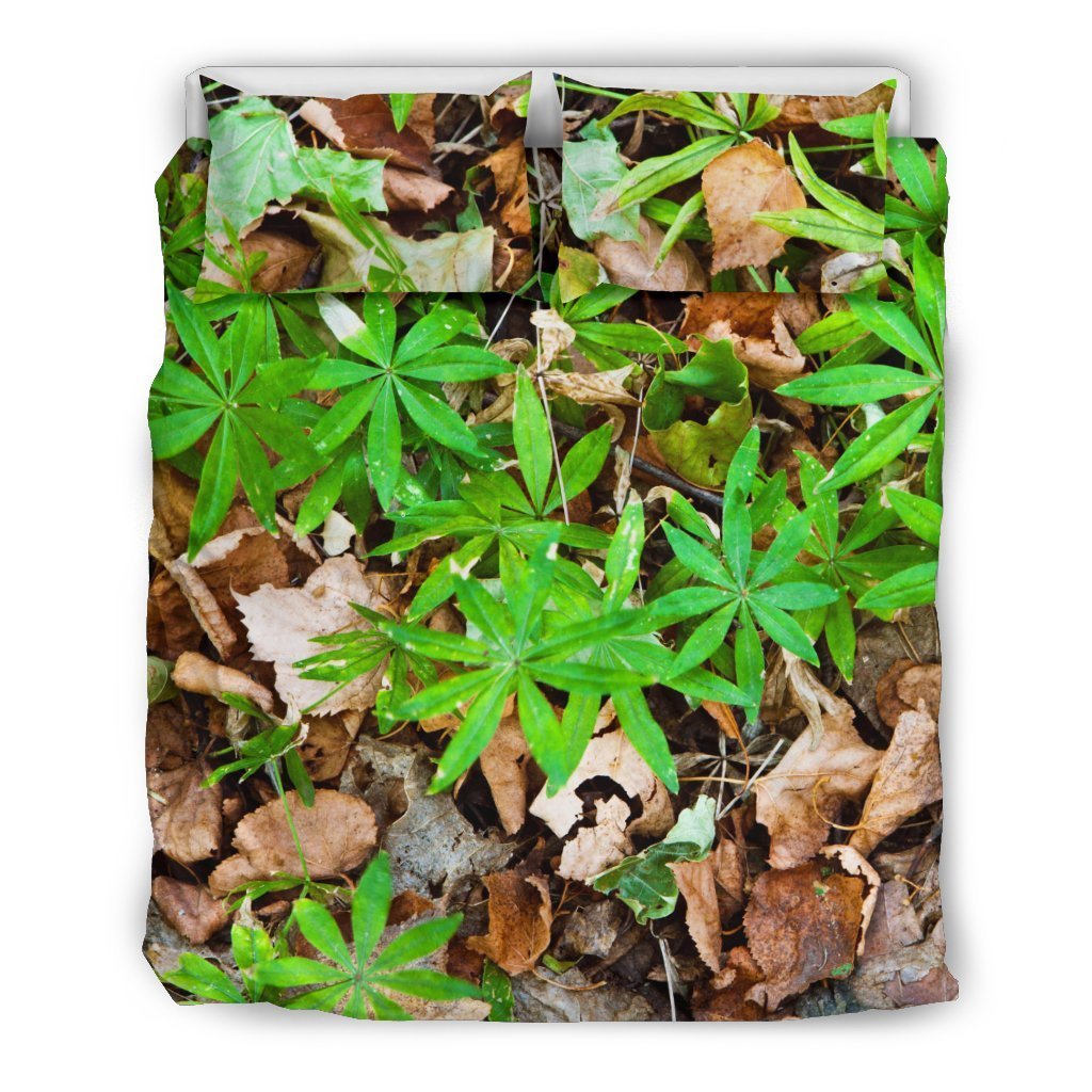 Camouflage Realistic Tree Fresh Print Duvet Cover Bedding Set