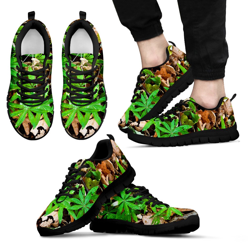 Camouflage Realistic Tree Fresh Print Men Sneakers Shoes