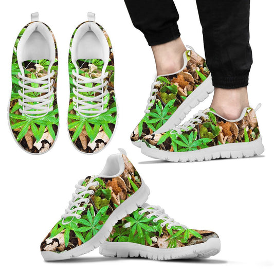 Camouflage Realistic Tree Fresh Print Men Sneakers Shoes