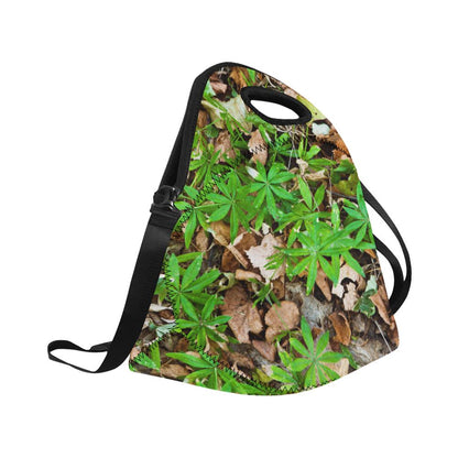 Camouflage Realistic Tree Fresh Print Neoprene Lunch Bag (Model 1669)(Large)-JTAMIGO.COM