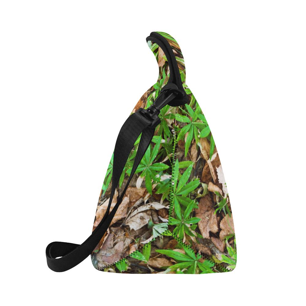 Camouflage Realistic Tree Fresh Print Neoprene Lunch Bag (Model 1669)(Large)-JTAMIGO.COM
