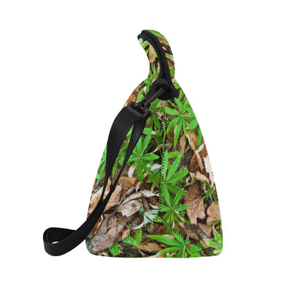 Camouflage Realistic Tree Fresh Print Neoprene Lunch Bag (Model 1669)(Large)-JTAMIGO.COM