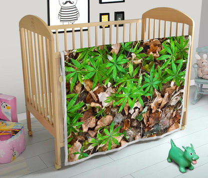 Camouflage Realistic Tree Fresh Print Premium Quilt-JTAMIGO.COM