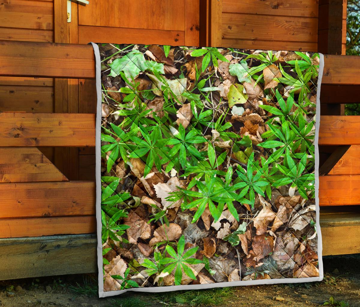 Camouflage Realistic Tree Fresh Print Premium Quilt-JTAMIGO.COM
