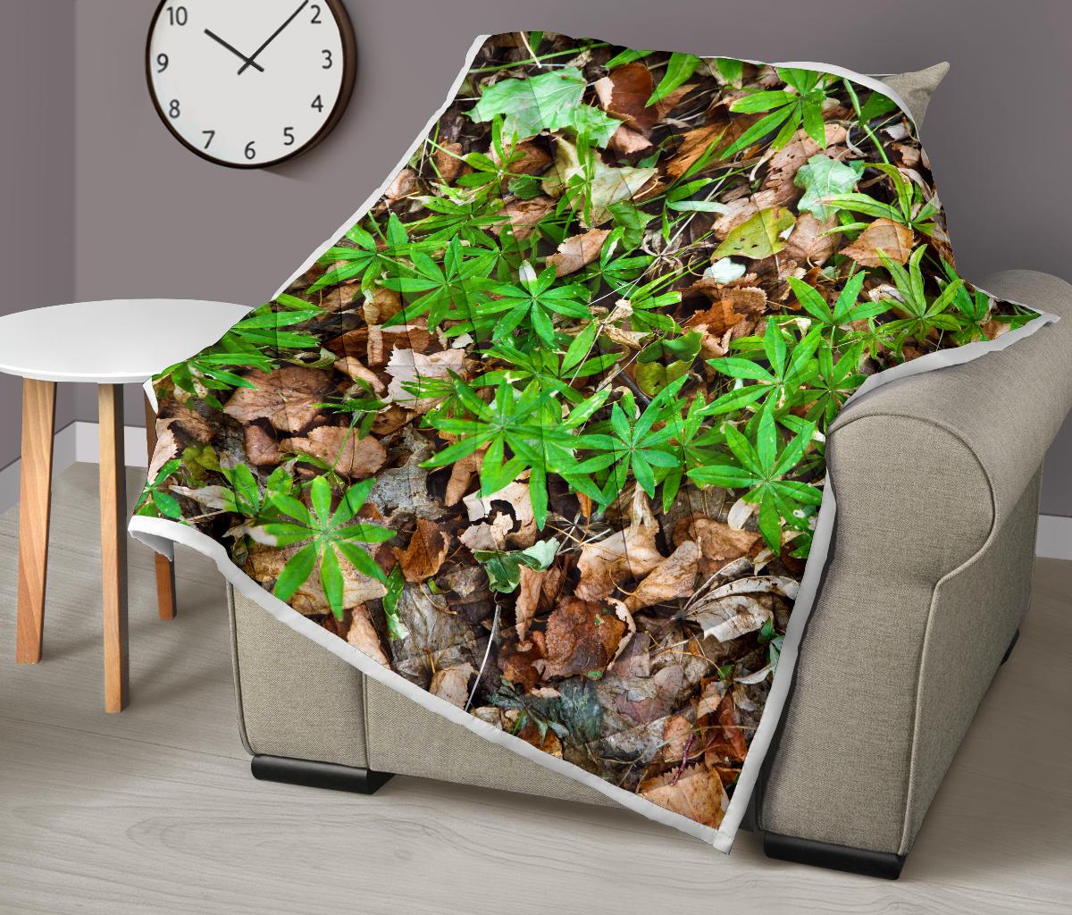 Camouflage Realistic Tree Fresh Print Premium Quilt-JTAMIGO.COM