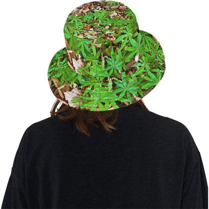Camouflage Realistic Tree Fresh Print Unisex Bucket Hat