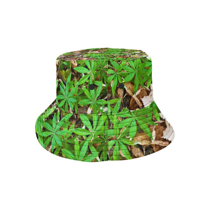 Camouflage Realistic Tree Fresh Print Unisex Bucket Hat