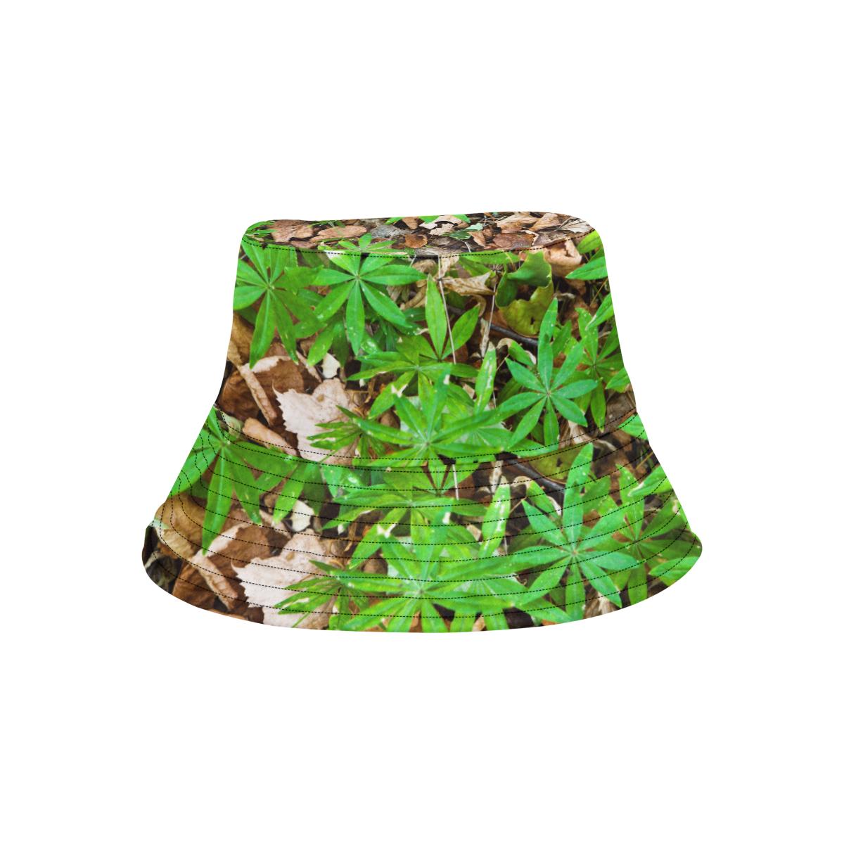 Camouflage Realistic Tree Fresh Print Unisex Bucket Hat