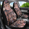 Camouflage Realistic Tree Leaf Print Universal Fit Car Seat Covers